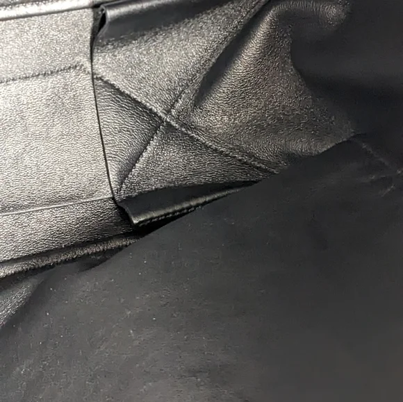 Rare Céline Woven leather tote large Firm - Picture 15 of 16